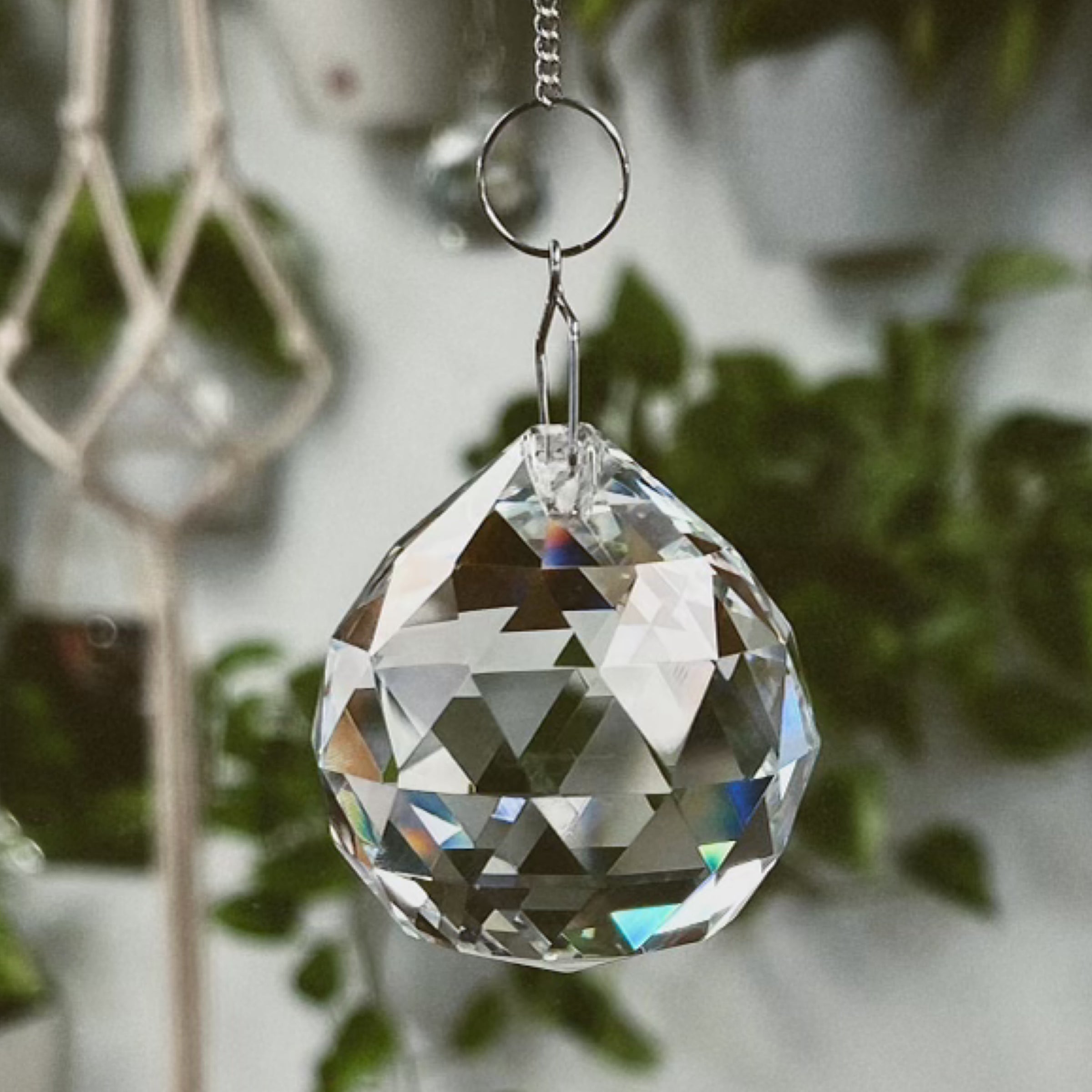 Crystal Ball Prism Suncatcher | MOON LADY PLANTS